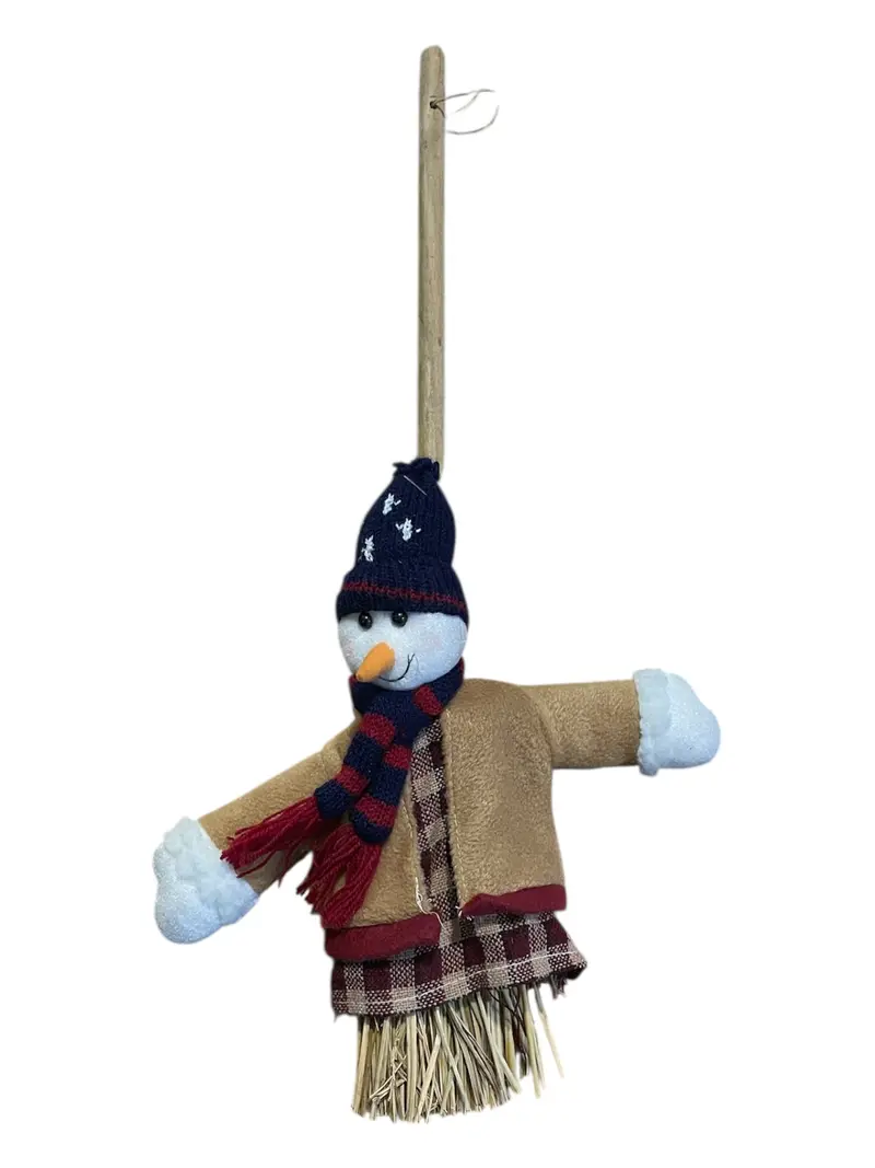 Decorative Hanging Broom With Character Ornament 1