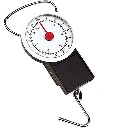 Digital Luggage Scale With Built-In Tape Measure – 22Kg Capacity, Portable Handheld Design 1