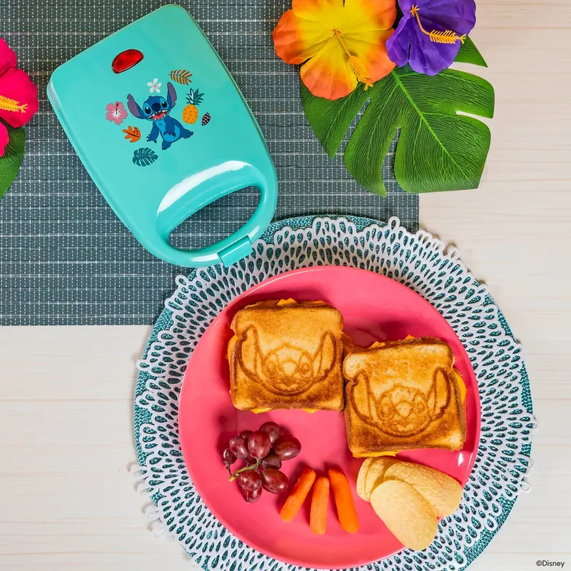 Disney Stitch Sandwich Press – Fun Single-Serving Panini Maker 1