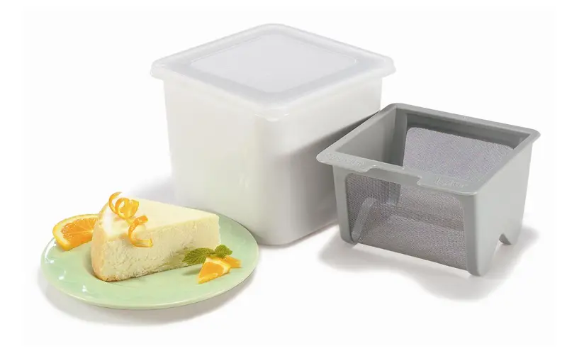 Donvier Yogurt Strainer And Cheese Maker Kit – White 1