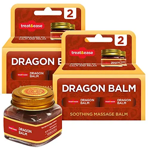 Dragon Balm Soothing Herbal Massage Cream – 4-Pack For Muscle And Joint Comfort 1