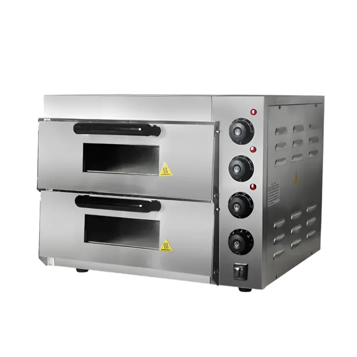 Dual-Zone Electric Pizza Oven With Independent Controls 1