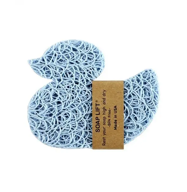 Duck-Shaped Soap Lift Holder – 2-Color Drainable Soap Dish 1
