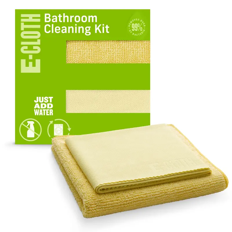 E-Cloth Bathroom Cleaning Kit – Two-Microfiber Set For Spotless Surfaces 1