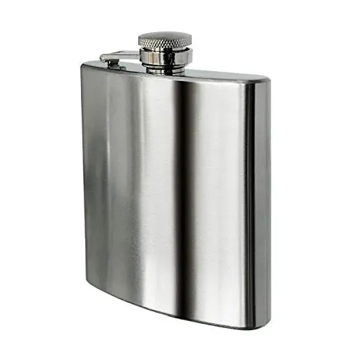 E Fast Stainless Steel Hip Flask – 8Oz (237Ml), Ce4-Grade, Sleek & Leak-Proof 1