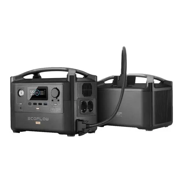 Ecoflow River Pro With Additional Expansion Battery – 1152Wh Total Capacity 1