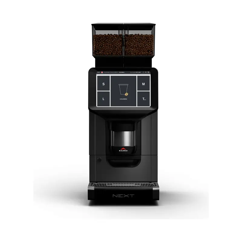 Egro Touch Coffee Machine – 4-Hopper Self-Service Cooler Model 1