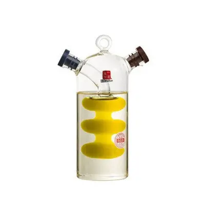 Elegant Glass Condiment Dispenser With Airtight Lid 1