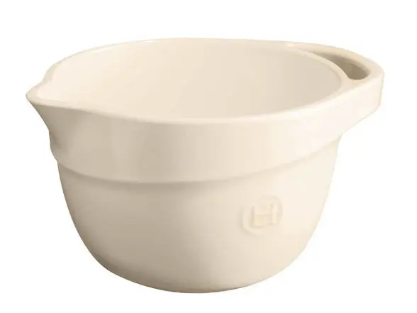 Emile Henry 2.5L Natural Clay Mixing Bowl 1