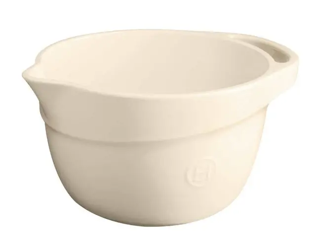Emile Henry 3.5L Natural Clay Mixing Bowl 1