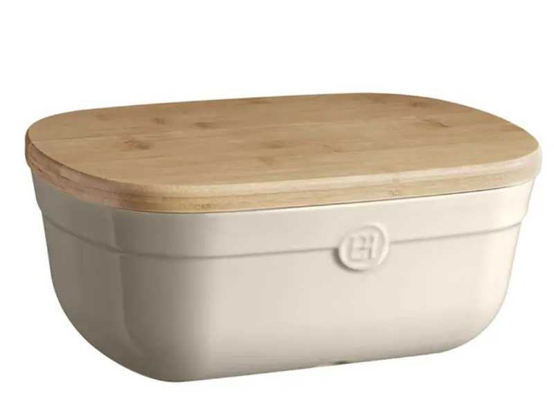 Emile Henry Argile Bread Storage Container 1