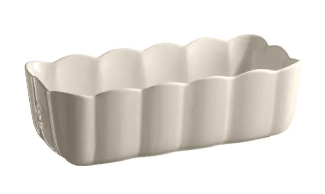 Emile Henry Argile Madeleine Loaf Pan – Artisan Ceramic Baking Dish For Quick Breads (28.5 Cm, 1.8 L) 1
