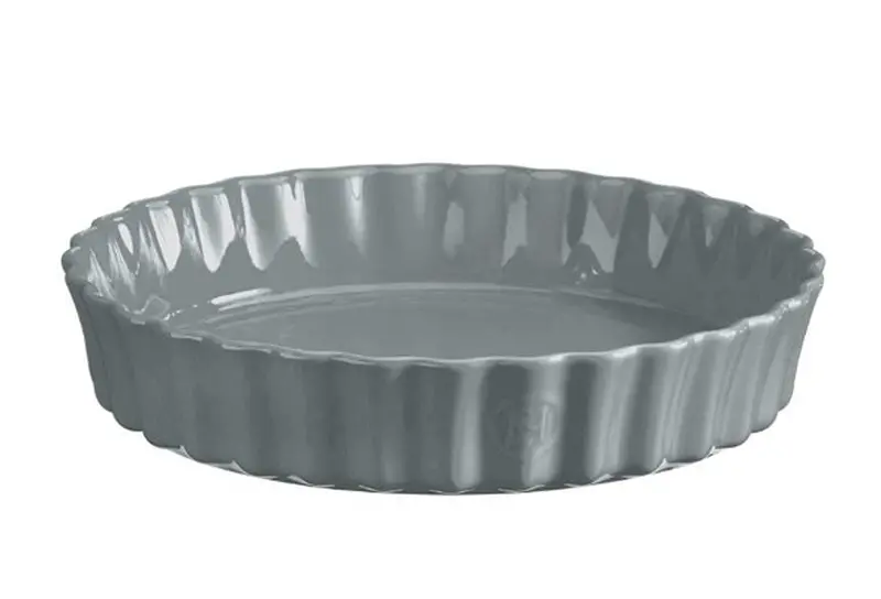 Emile Henry Deep Pearl Tart Baking Dish 1