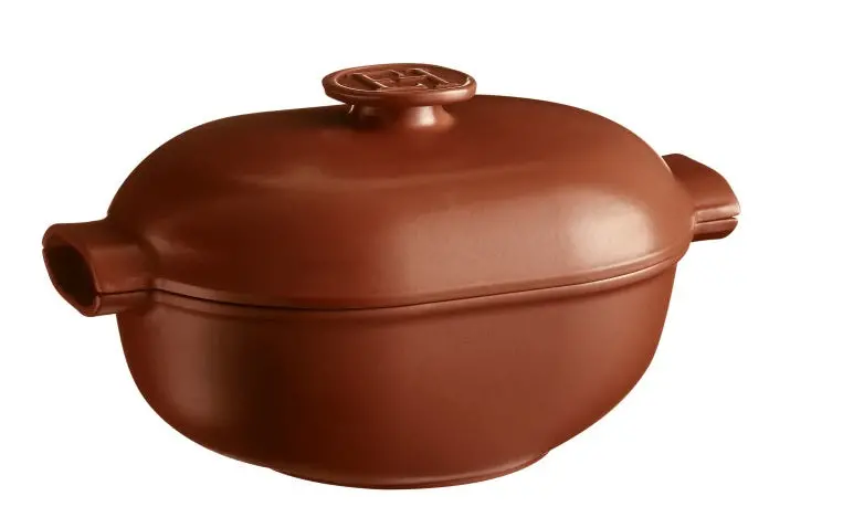 Emile Henry Delight Oval Casserole – Sienna, 4.6L 1