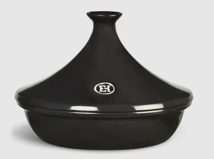 Emile Henry Large Tagine In Matte Charcoal 1