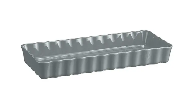 Emile Henry Slim Pearl Tart Pan – Rectangular 1