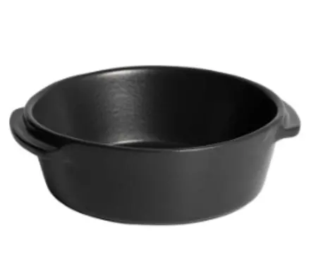 Emile Henry Solo Round Baking Dish – Basalte Ceramic, 15 Cm Diameter (0.6 L) 1