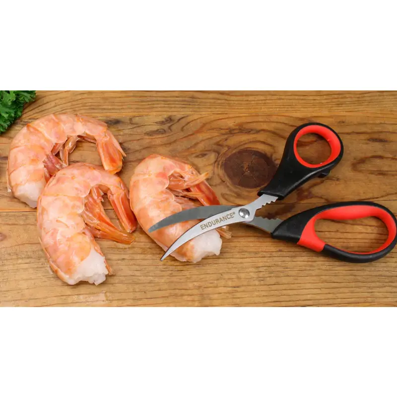 Endurance Premium Seafood Scissors With Sharp Stainless Blades 1