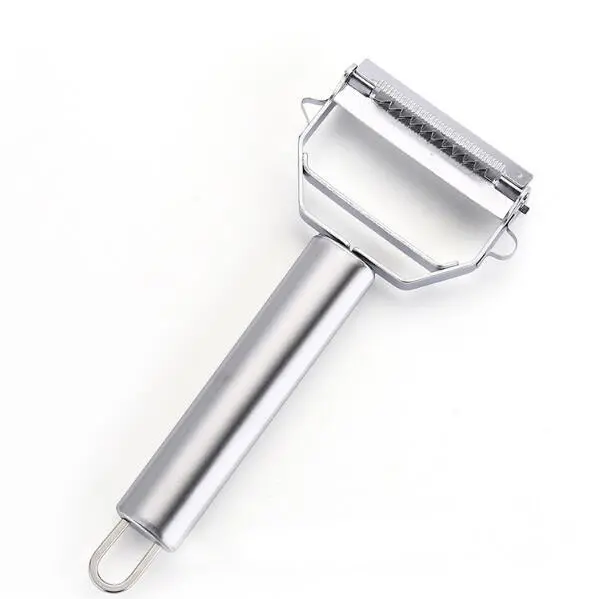 Ergonomic Horizontal Stainless Steel Vegetable Peeler 1