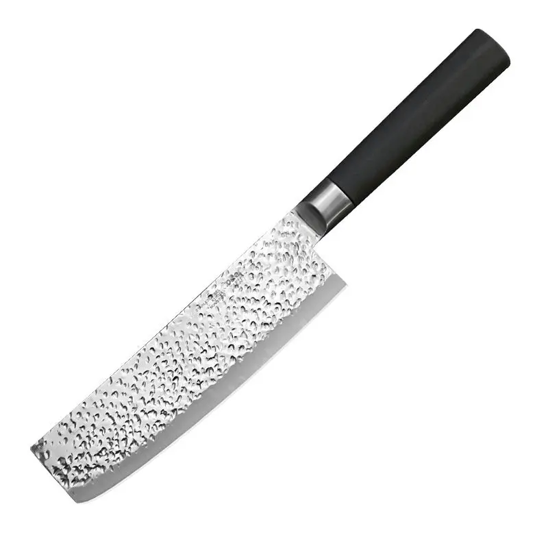 Ergonomic Nakiri Chef’S Knife With Non-Slip Rubber Handle 1