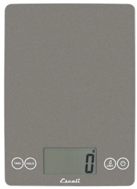 Escali Arti Glass Digital Scale – Gray Storm 1