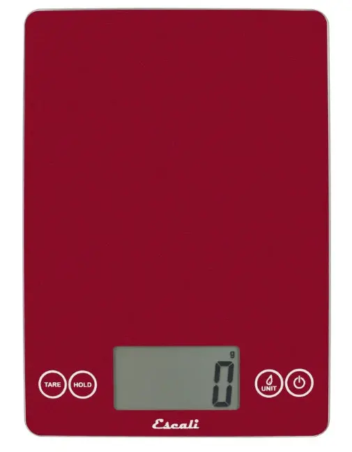 Escali Arti Glass Digital Scale – Rio Red Rock 1