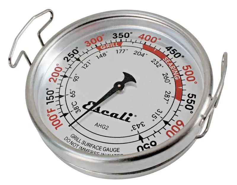 Escali Extra-Large Grill Surface Bbq Thermometer – Wide-Angle Dial For Outdoor Cooking 1