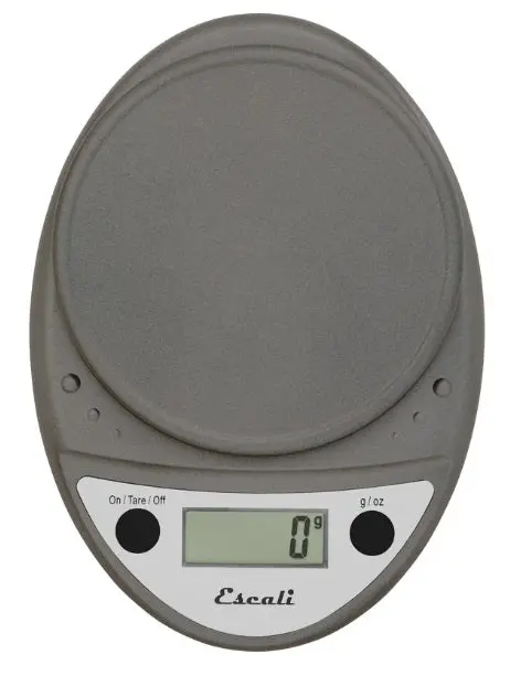 Escali Primo Digital Kitchen Scale – Metallic Finish 1