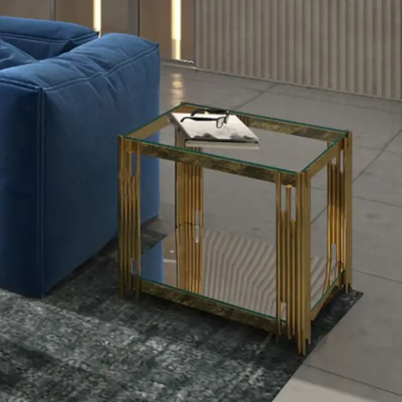 Estrel Oversized Gold Accent Table – Statement Piece 1