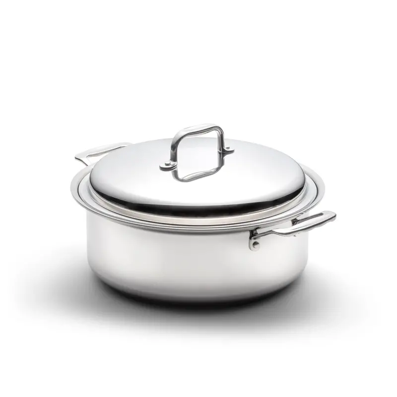 Factory-Second 6-Quart Stainless Steel Stockpot With Lid 1