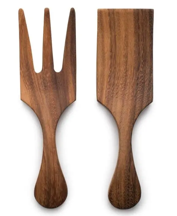 Farmhouse-Style Large Salad Serving Set 1