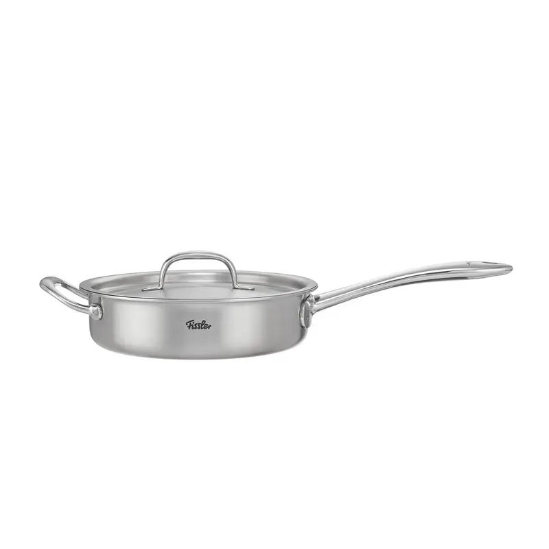 Fissler 5-Ply Stainless Steel Sauté Pan – 3-Quart Heavy-Duty Cookware 1