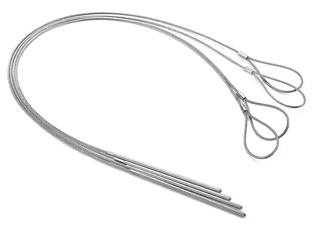 Flexible Stainless Steel Barbecue Skewers – Pack Of Four 1