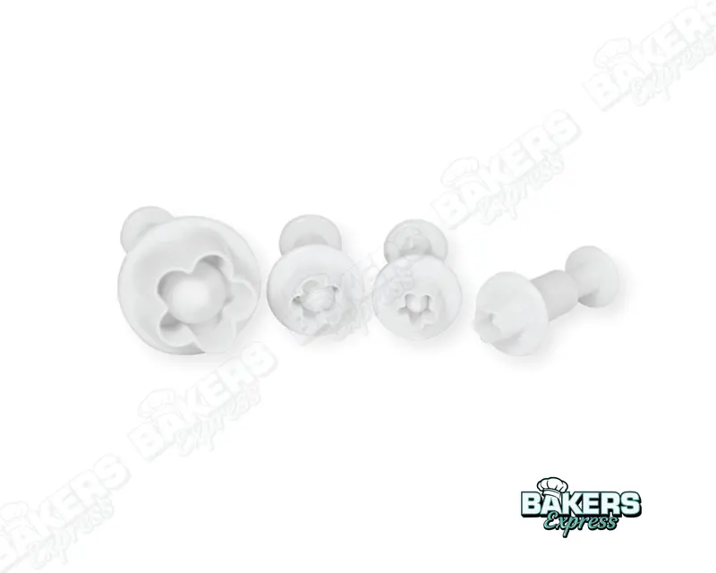 Floral Blossom Plunger Cookie Cutter Set 1
