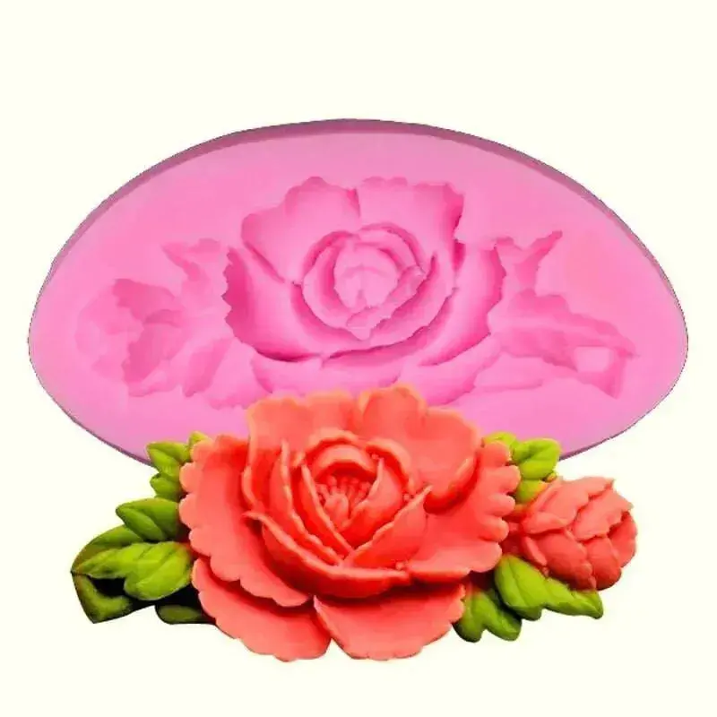 Floral Silicone Fondant Mold – Style 03 1