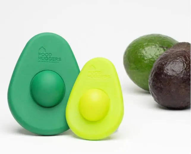 Food Huggers Avocado Saver Kit – Silicone Half-Fruit Protector 1