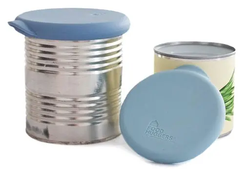 Food Huggers Reusable Silicone Can Covers – 2-Pack 1