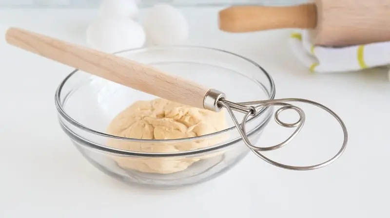Fox Run Danish Dough Whisk – 12-Inch Ergonomic Balloon Whisk 1