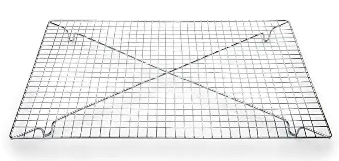 Fox Run Heavy-Duty Chrome Cooling Rack – 18" X 12.5" Baking Wire Grid 1