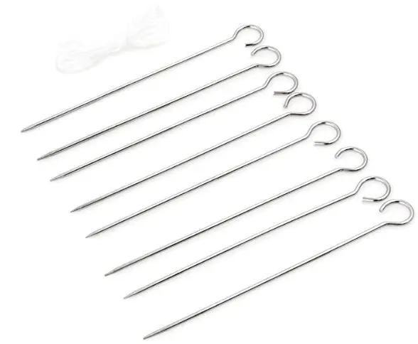 Fox Run Poultry Trussing Kit With 8 Lacers And Twine 1