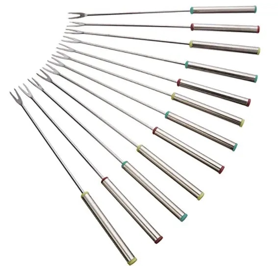 Fox Run Set Of 12 Stainless Steel Fondue Forks 1