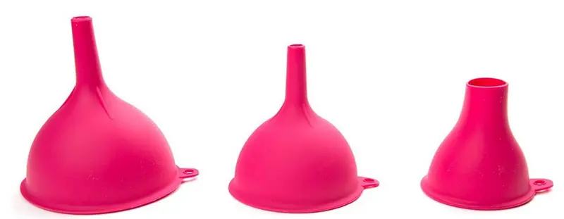 Fox Run Silicone Canning Funnel Set – 3-Piece, Food-Grade 1