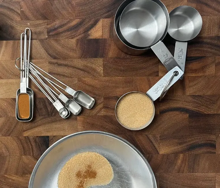 Fox Run Stainless Steel Measuring Cups And Spoons – 10-Piece Kitchen Set 1