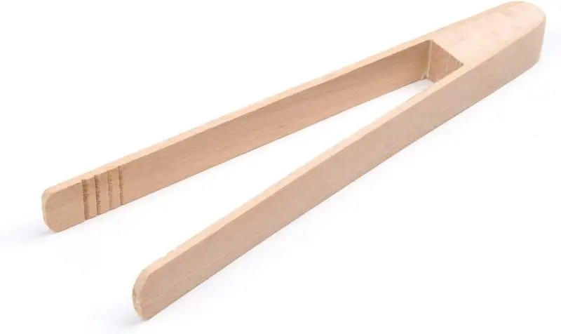 Fox Run Toaster Tongs – Heat-Resistant Long-Handled Tongs For Retrieving Toast 1