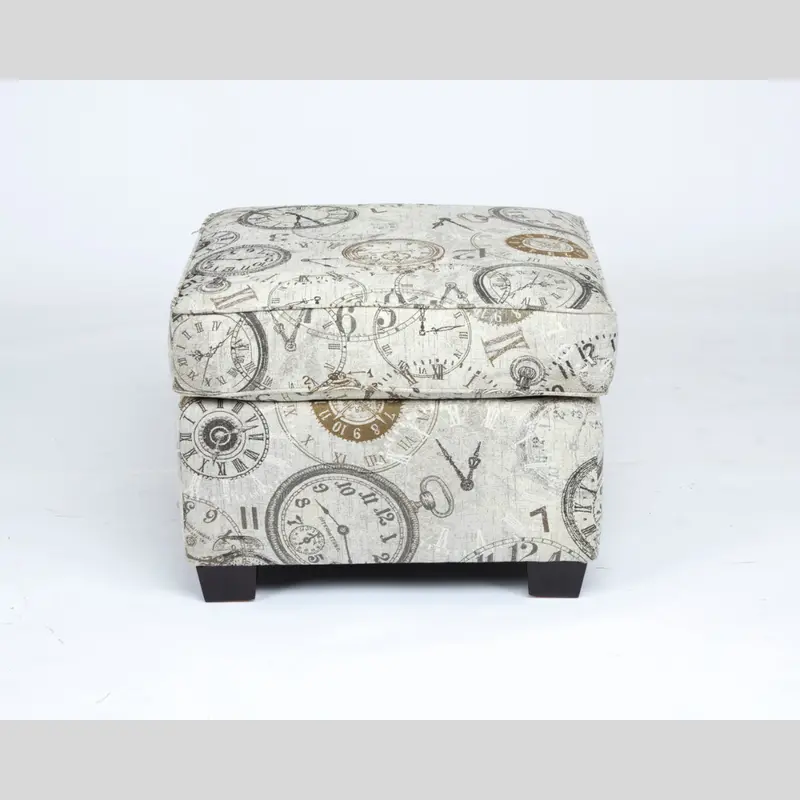 Fully Customizable Ottoman Available In Multiple Colors And Fabrics 1