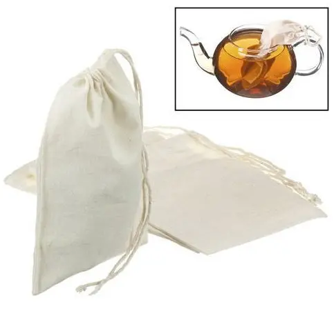 G & H Chelsea Large Cotton Reusable Tea Bags – Set Of 5 1