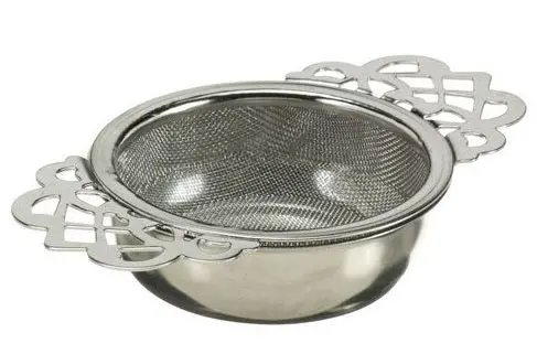 G & H Empress Tea Room Stainless Steel Teapot Strainer 1