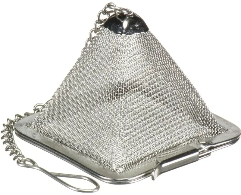 G & H Pyramid-Style Stainless Steel Tea Infuser 1