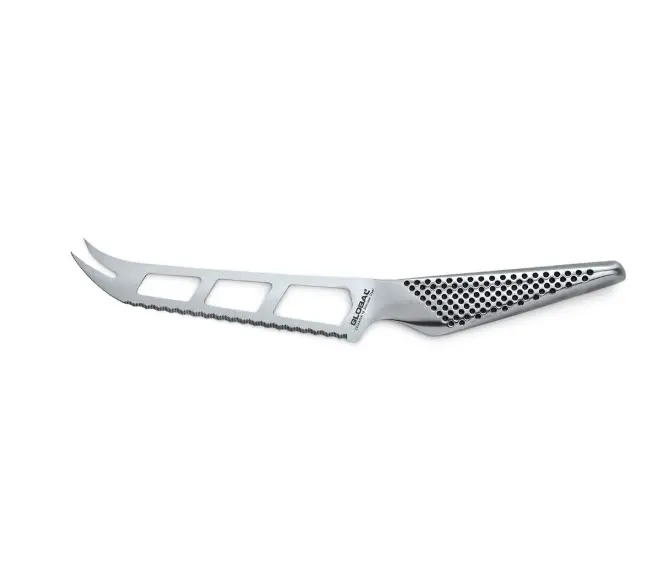 Global 14Cm (5.5") Specialty Cheese Knife With Forked Tip 1