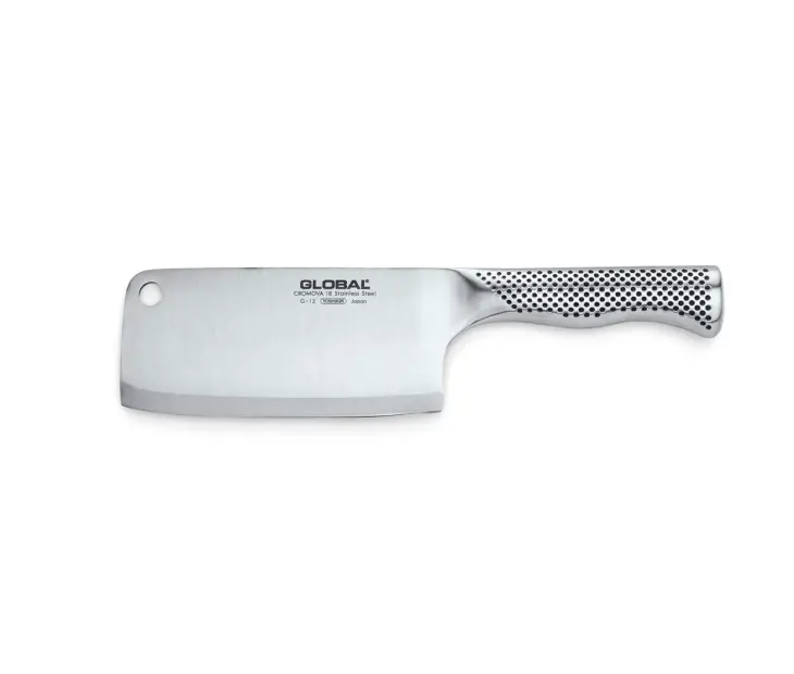Global 16Cm (6.5") Stainless Steel Meat Chopper – 440G Weighted Design 1